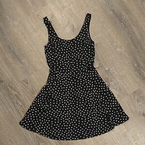 Black & White Polka Dot Dress
